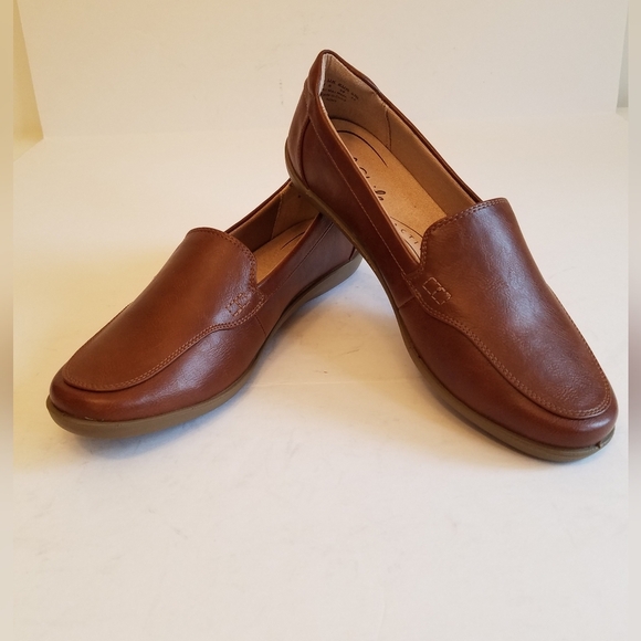Life Stride Women's Loafers Slip on Soft System Active Arch Size 8.5 W Brown - Picture 1 of 15